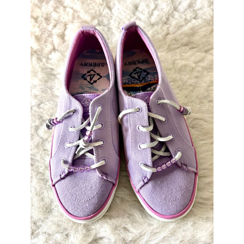Sperry Crest Vibe Seacycled Sneakers Women Size 7.5
